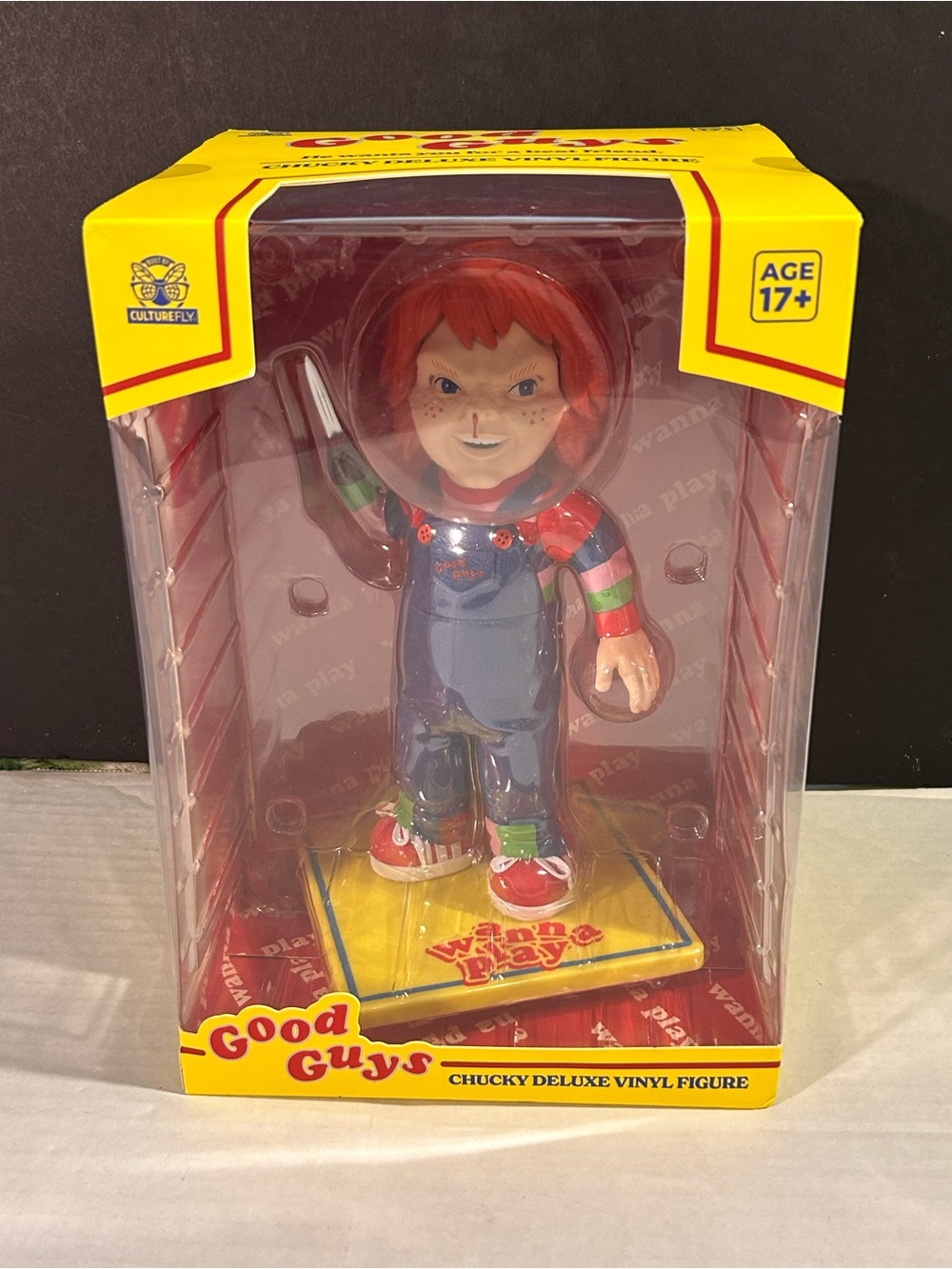 Chucky Good Guys Deluxe 9" Vinyl Figure Culturefly Horror Statue Toy NIB New